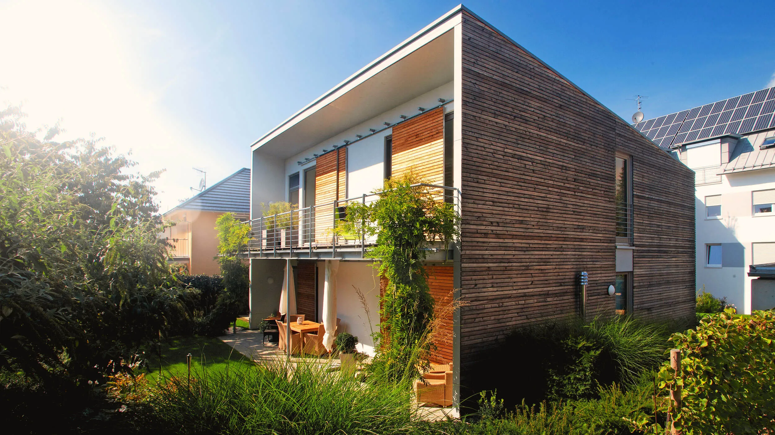 Haus D in Wasserburg mit Blick auf Berge und Bodensee